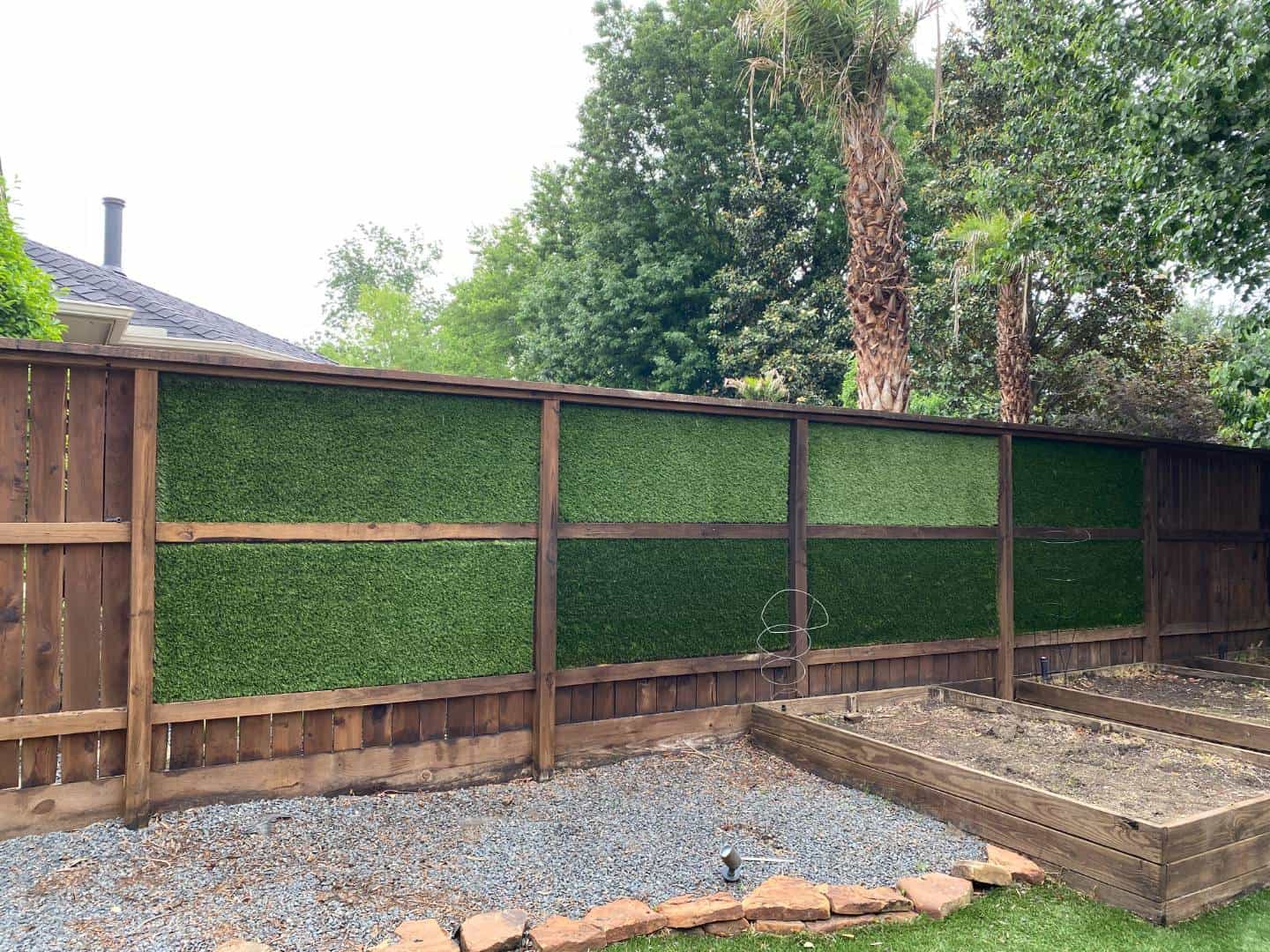 Discoloration of sod installation is usually a result of poor watering